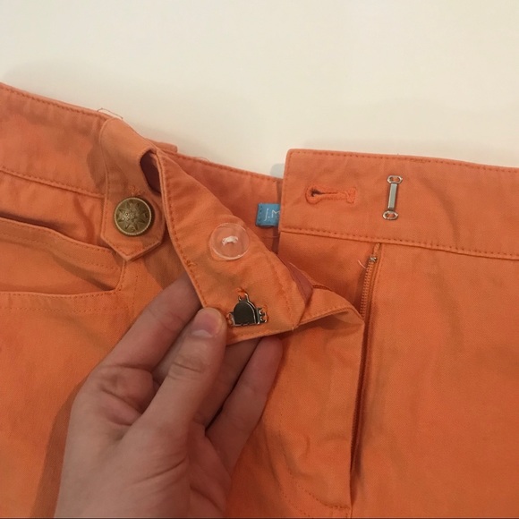 McLaughlin Orange Retro Above-Knee Stretch Skirt - Picture 5 of 6